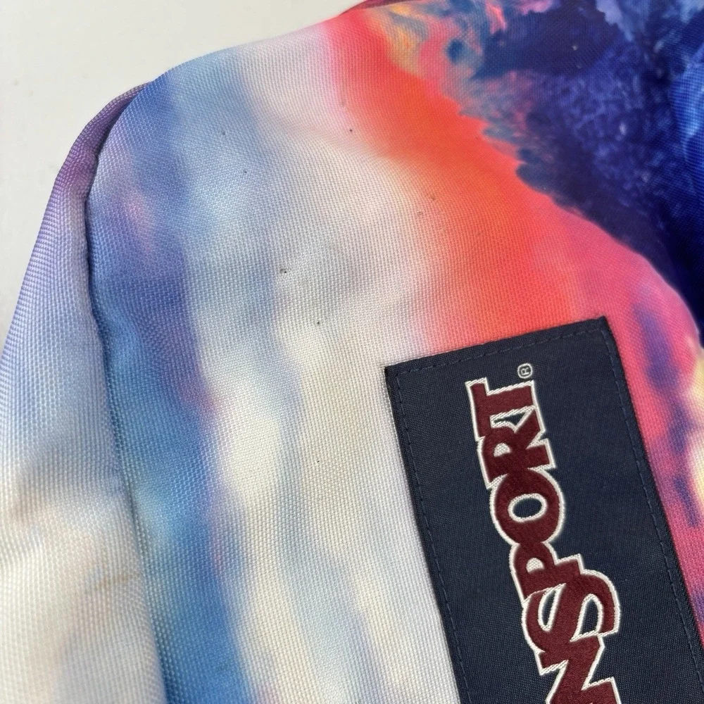 Jansport High Stakes Backpack Landscape Print Scenic Outdoor Lightweight